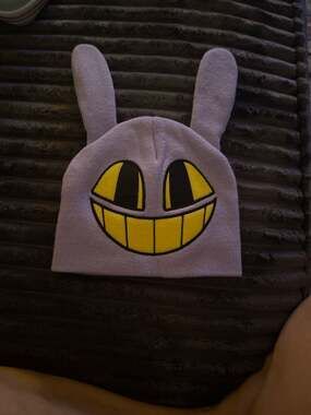 The Amazing Digital Circus Jax Figural Beanie with Ears